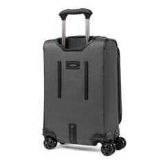 Travelpro Crew Classic Lightweight Softside Expandable Luggage, 2 Wheel Upright Rollaboard Suitcase, Men and Women ( Titanium Grey , Compact Carry On 20-Inch ) Titanium Grey Compact Carry On 20 Inch U3