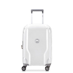 DELSEY Paris Clavel Hardside Expandable Luggage with Spinner Wheels ( WHITE , Carry-On 19 Inch ) WHITE Carry On 19 Inch U7