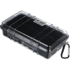 Pelican 1060 Micro Case - for iPhone, Cell Phone, GoPro, Camera, and More ( Black/Clear , One Size ) Black/Clear One Size U1