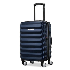 Samsonite Hard-Sided 20-Inch Lightweight Carry On Expandable Element Suitcase: Durable, 360 Spinner Wheels, Adjustable Telescopic Handle, TSA-Approved Lock ( Navy , 20-Inch Carry-On ) Navy 20 Inch Carry On U1