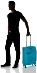 American Tourister Ilite Max Softside Spinner 21 Carry On Luggage ( Light Blue , One Size ) Light Blue One Size U1