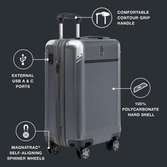 Travelpro Platinum Elite Hardside Expandable Spinner Wheel Luggage TSA Lock Hard Shell Polycarbonate Suitcase U1