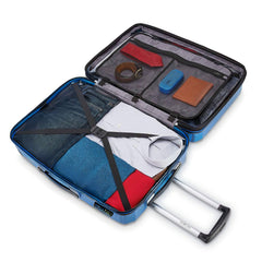 Samsonite Winfield 3 DLX Spinner ( Navy , Checked-Large 28-Inch ) Navy Checked Large 28 Inch U2