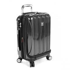 DELSEY Paris Helium Aero Hardside Expandable Luggage with Spinner Wheels ( Black , Carry-On 19 Inch ) Black Carry On 19 Inch U10
