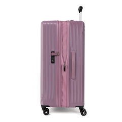 Travelpro Maxlite Air Hardside Expandable Luggage, 8 Spinner Wheels, Lightweight Hard Shell Polycarbonate Orchid Pink Purple Checked Large 28 Inch U5
