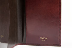 Bosca Old Leather Passport Case ( Dark Brown , One Size ) Dark Brown One Size U1