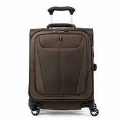 Travelpro Maxlite 5 Softside Expandable Luggage with 4 Spinner Wheels, Lightweight Suitcase, Men and Women Mocha Carry On 19 Inch U5