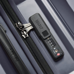 DELSEY Paris Securitime 26" Trunk Spinner ( Anthracite , Checked-Medium 26 Inch ) Anthracite Checked Medium 26 Inch U1