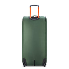 Jeep JS009D Two Wheel Rolling Travel Duffle Bag ( Green , 27 Inch ) Green 27 Inch U1