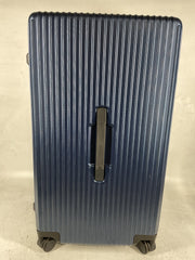 DELSEY PARIS Chatelet Air 2.0 Hardside Luggage Trunk with Spinner Wheels, Navy Blue, Checked-26 Inch Navy Blue Checked-26 Inch Trunk U1