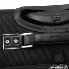 Travelpro Platinum Elite Softside Expandable Luggage, 2 Wheel Upright Suitcase, USB Port, Men and Women U3