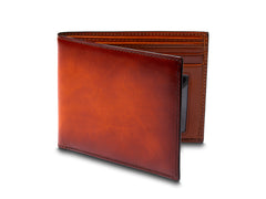 Bosca Hard Smoked Tan Executive I.D. Wallet - Rfid Tan One Size U1