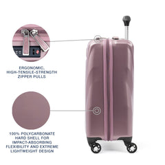 Travelpro Maxlite 5 Hardside Spinner Wheel Luggage Dusty Rose Carry On 19 Inch U2
