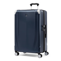 Travelpro Pathways 3 Hardside Expandable Luggage, 8 Spinner Wheels, Lightweight Hard Shell Suitcase ( Royal Blue , Checked Large 28 Inch ) Royal Blue Checked Large 28 Inch U15