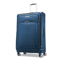 Samsonite SoLyte DLX 29-Inch Expandable Spinner ( Mediterranean Blue , Checked-Large 29-Inch ) Mediterranean Blue Checked Large 29 Inch U2