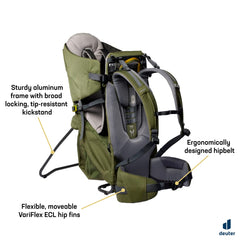 Deuter Kid Comfort Venture Khaki-Turmeric One Size U1