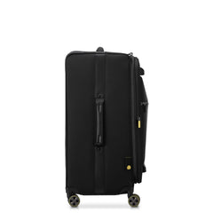 DELSEY Paris Wagram Softside Expandable Luggage with Spinner Wheels ( Black , Checked 26 Inch Trunk ) Black Checked 26 Inch Trunk U1