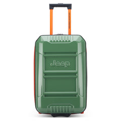 Jeep JH003B Hardside Expandable Luggage with Two Wheels ( Elm Green , Carry-On 21 Inch ) Elm Green Carry On 21 Inch U1