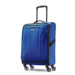 American Tourister Troupe Hardside and Softside Travel System Classic Blue 4 PC SET U11