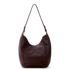 The Sak Sequoia Leather Hobo Mahogany One Size U1