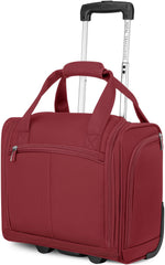TOTAL TRAVELWARE, 15" Under Seat Bag ( Wine , 15-Inch Under Seat Bag Carry-On ) Wine 15 Inch Under Seat Bag Carry On U4