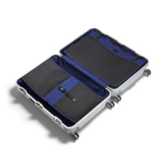 ZERO Halliburton Pursuit Aluminum Hardside Travel Case Silver Large Travel Case U2