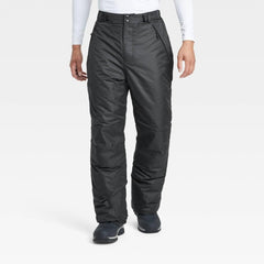 All in Motion Men's Snow Pants (X-Large - Black) U1