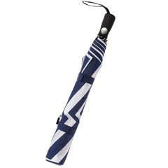 Totes Stormbeater Navy/White Automatic Double Vented Folding Umbrella U1