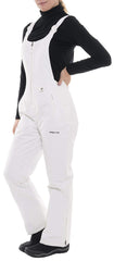 Arctix Women's Essential Insulated Bib Overalls, White, Small White Small/31" Inseam U1