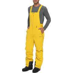 Arctix Men's Essential Insulated Bib Overalls, Bamboo Yellow, Large/32" Inseam Yellow Large/32" Inseam U1
