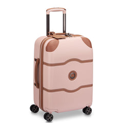 DELSEY PARIS Chatelet Air 2.0 Hardside Luggage with Spinner Wheels, Blush Pink, Carry on 20 Inch Blush Pink Carry-on 20 Inch U2