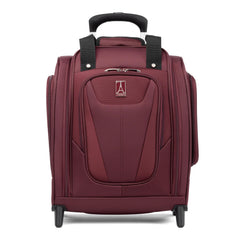 Travelpro Luggage Maxlite 5 Softside Lightweight Rolling Underseat Compact Carry on Upright 2 Wheel Bag, Men and Women Burgundy 15 Inch U1