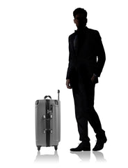 Vin Garde Valise Grande (Standard Size) | Wine Travel Suitcase | All-purpose Luggage | Up to 12 Bottles ( Silver , Version 04 ) Silver Version 04 U1