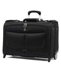 Travelpro Skypro Lightweight Airline Size Carry On Luggage Trolley Suitcase Midnight Black 22 Rolling Garment Bag U7