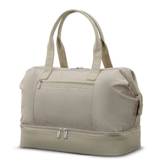 Samsonite Better Than Basic Drop Bottom Weekender ( Limestone Grey , One Size ) Limestone Grey One Size U3