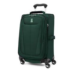 Travelpro Maxlite 5 Softside Expandable Luggage with 4 Spinner Wheels, Lightweight Suitcase, Men and Women ( Green Forest , Carry-on 21-Inch ) Green Forest Carry On 21 Inch U19