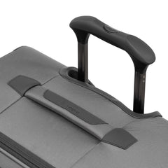 Travelpro Crew Classic Lightweight Softside Expandable Luggage, 2 Wheel Upright Rollaboard Suitcase, Men and Women ( Titanium Grey , Checked Medium ) Titanium Grey Checked Medium U2