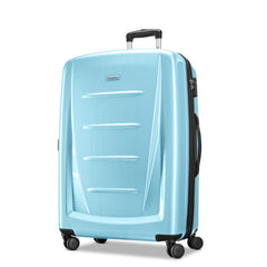 Samsonite Winfield 2 Checked-Large 28-Inch Hardside Expandable Luggage with Spinner Wheels ( Ice Blue , Checked-Large 28-Inch ) Ice Blue Checked Large 28 Inch U15
