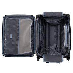 Travelpro Platinum Elite Softside Expandable Luggage, 2 Wheel Upright Suitcase, USB Port, Men and Women U3