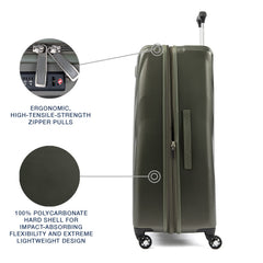 Travelpro Maxlite 5 Hardside Spinner Wheel Luggage Slate Green Checked Large 29 Inch U1