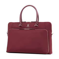 Travelpro Platinum Elite Women's Travel Briefcase, Fits up to 14 Inch Laptop, Work School Travel Bordeaux One Size U1