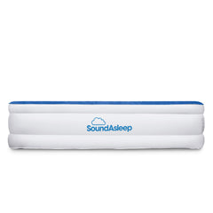 SoundAsleep Dream Series Luxury Air Mattress with ComfortCoil Technology & Built-in High Capacity Pump for Home & Camping- Double Height, Adjustable, Inflatable Blow Up, Portable - Queen Size U1