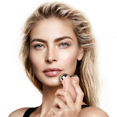 NuFACE Mini Petite Facial Toning Device, Shimmer All Night Collection, Mini Device & Microcurrent Skincare™ Regimen, Handheld Skin Care Device to Lift Contour Tone Skin & Reduce Look of Wrinkles U1