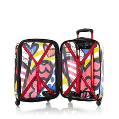 Heys Britto Transparent 21" Carry On Spinner Luggage ( Transparent New Day ) Transparent New Day U2