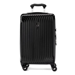 Travelpro Maxlite Air Hardside Expandable Luggage, 8 Spinner Wheels, Lightweight Hard Shell Polycarbonate ( Black , Carry-On 21-Inch ) Black Carry On 21 Inch U9