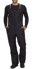 Arctix Men's Avalanche Athletic Fit Insulated Bib Overalls, Black, Small/32" Inseam U1