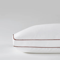 Saatva Latex Pillow - Standard Loft (4" - 5") - Hypoallergenic Pillow with Shredded Latex Core - Breathable - Machine Washable Organic Cotton Cover - King (34"x18") 1 Pack White King (Pack of 1) U2