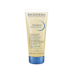 Bioderma - Atoderm - Shower Oil - Moisturizing and Nourishing Body and Face Wash - for Family with Very Dry Sensitive Skin 3.33 Fl Oz U1