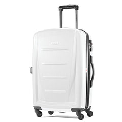Samsonite Winfield 2 Hardside Expandable Luggage with Spinner Wheels, Checked-Large 28-Inch, Brushed White U1