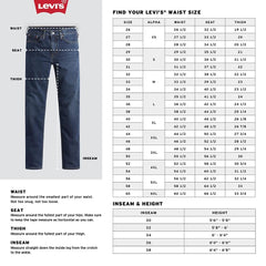 Levi's Men's 511 Slim Fit Jeans (Also Available in Big & Tall), Myers Crescent Adv-Medium Indigo, 32W x 32L Myers Crescent Adv - Medium Indigo 32W x 32L U1